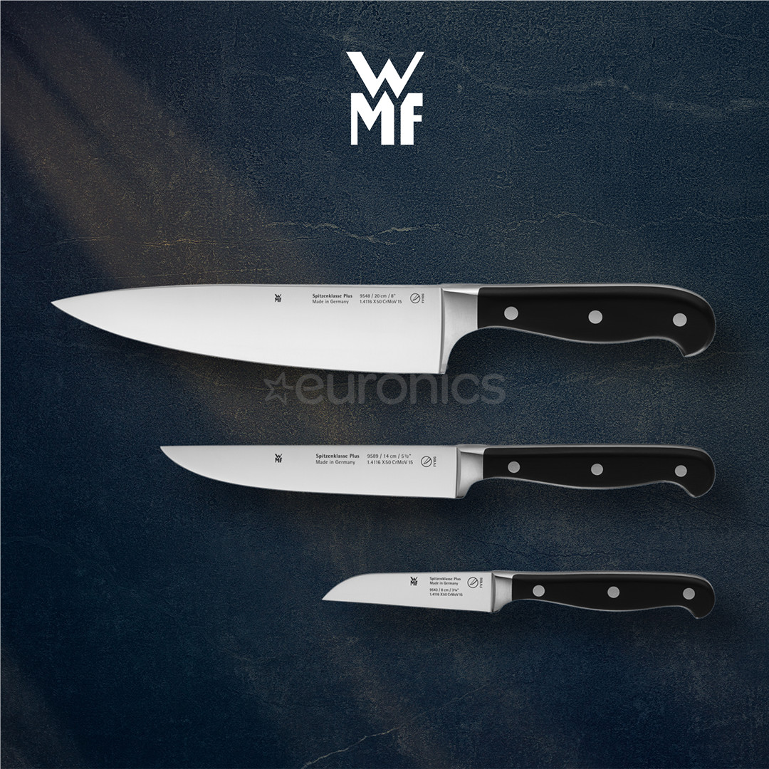WMF Spitzenklasse Plus, 3 предмета - Набор кухонных ножей