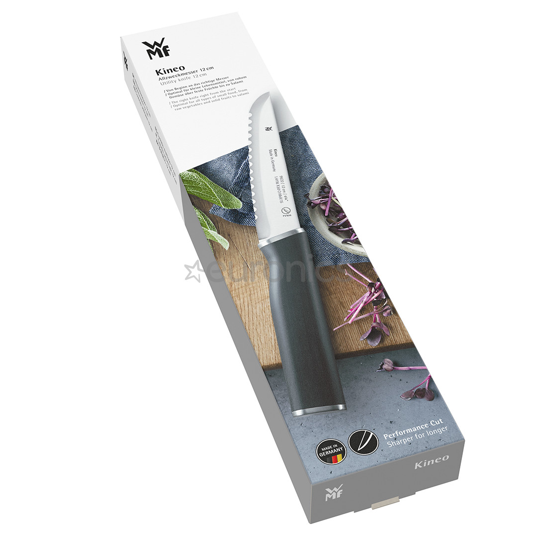WMF Kineo, 12 cm, black/inox - Utility knife