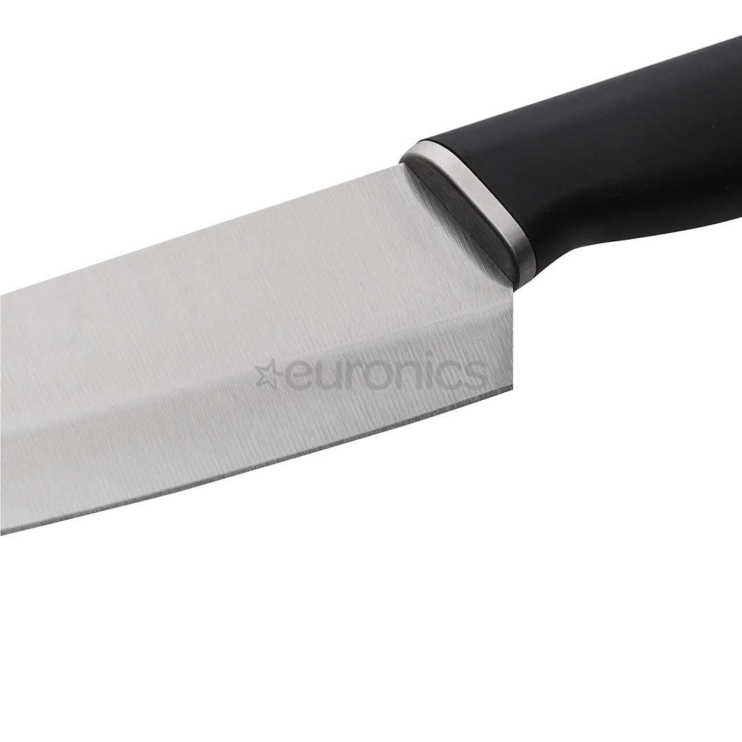 WMF Kineo, 18 cm, black/stainless steel - Santoku knife