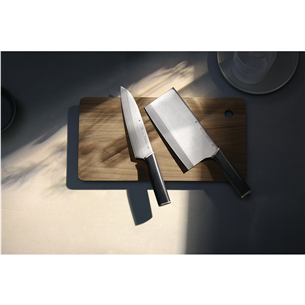 WMF Kineo, 18 cm, must/roostevaba teras - Santoku nuga