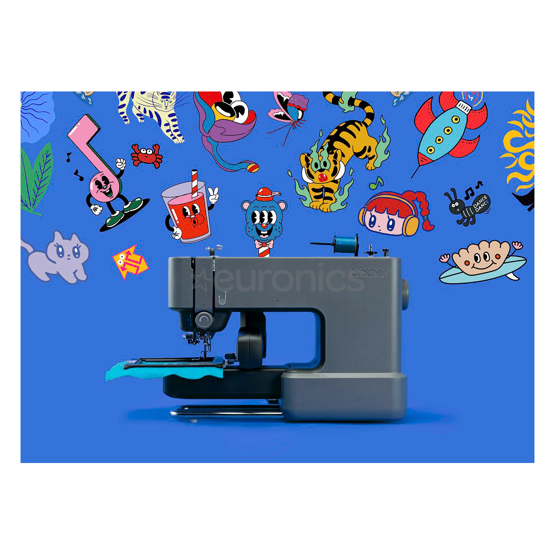 Brother Skitch PP1, black - Embroidery machine