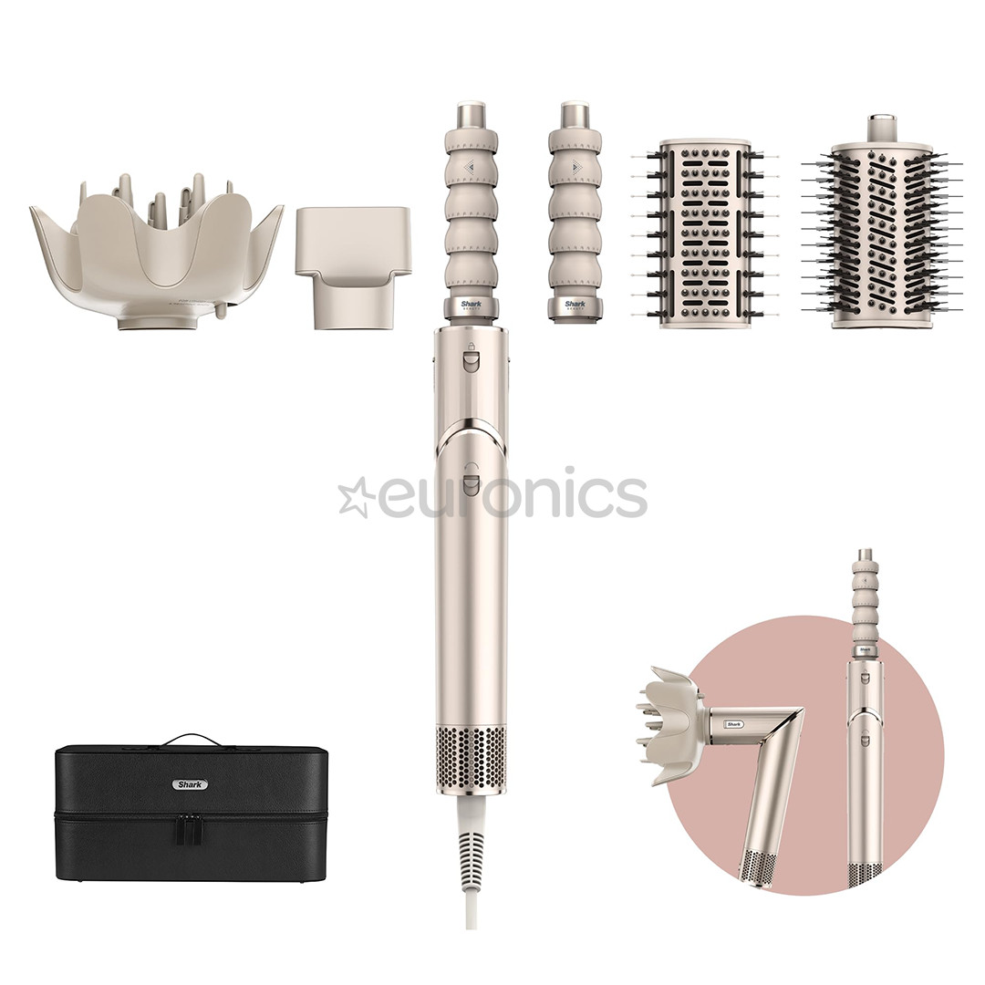 Shark FlexStyle 5 в 1, 1650 Вт, золотистый - Стайлер для волос