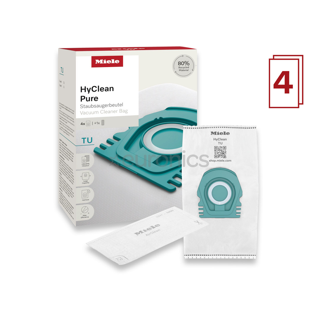 Miele HyClean Pure TU, 4 pcs - Dust bags
