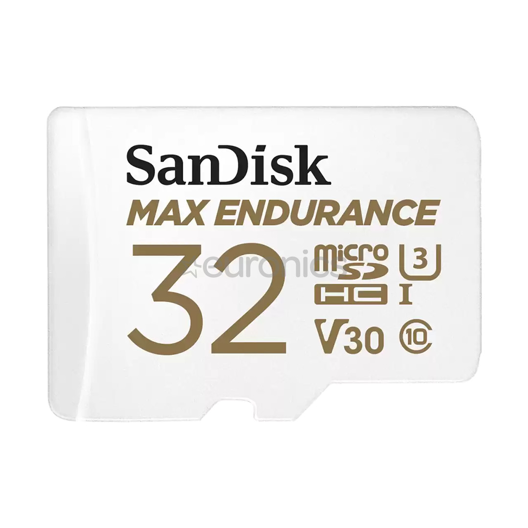 SanDisk Max Endurance, microSDHC, valge - Mälukaart