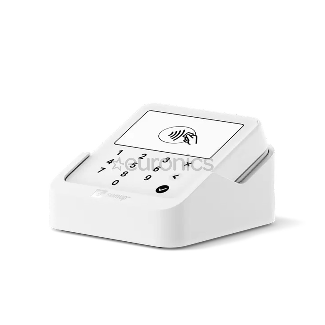 SumUp Solo Lite, charging station, valge - Kaardilugeja laadimisdokiga