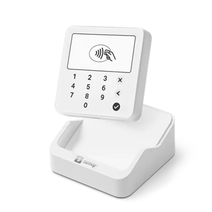 SumUp Solo Lite, charging station, valge - Kaardilugeja laadimisdokiga