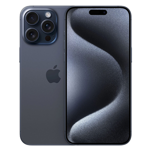 Подержанный Apple iPhone 15 Pro Max, 128 ГБ, синий - Смартфон 00106295700032