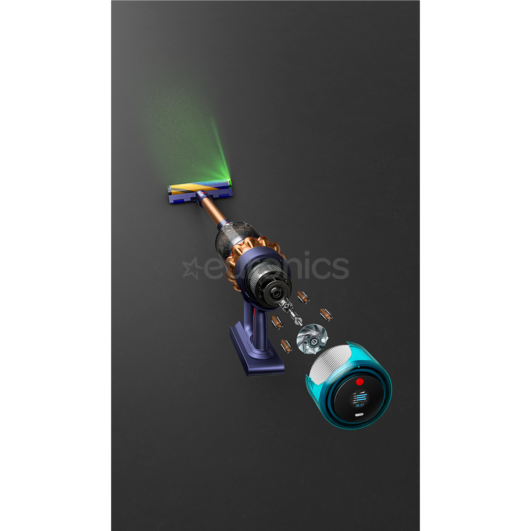 Dyson Gen5detect Absolute, kuldne - Akutolmuimeja