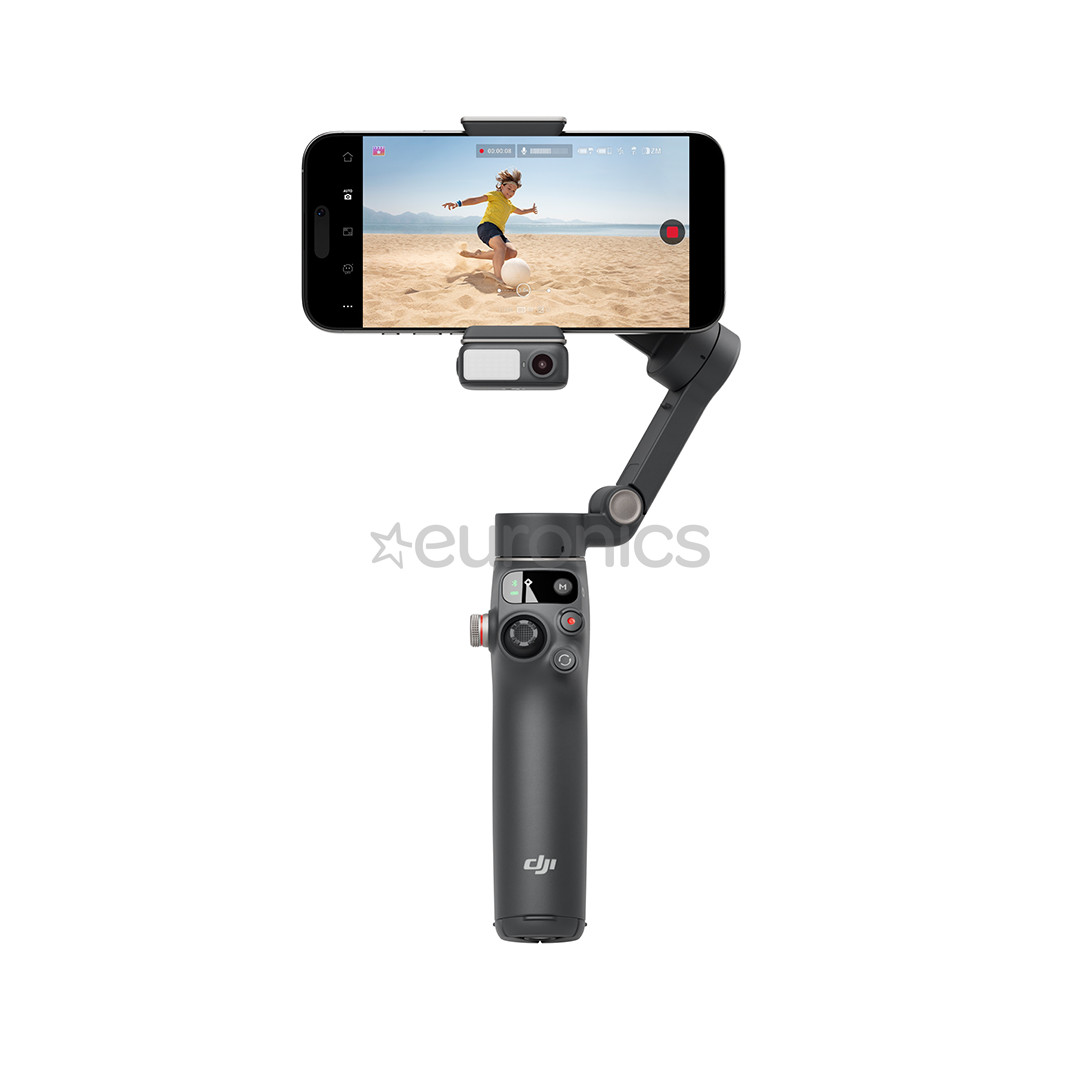 Dji Osmo Mobile 7P, must - Telefoni käsistatiiv