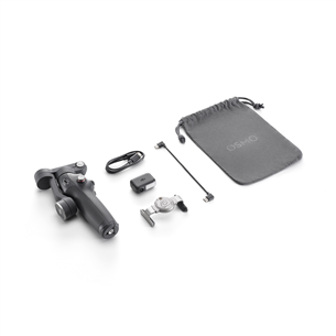 Dji Osmo Mobile 7P, must - Telefoni käsistatiiv