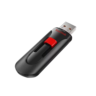 SanDisk Cruzer Glide, 128 GB, must - Mälupulk SDCZ60-128G-B35