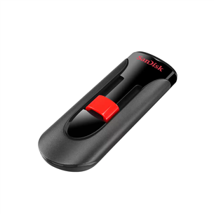 SanDisk Cruzer Glide, 128 GB, must - Mälupulk