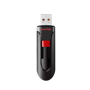 SanDisk Cruzer Glide, 128 GB, black - Flash drive