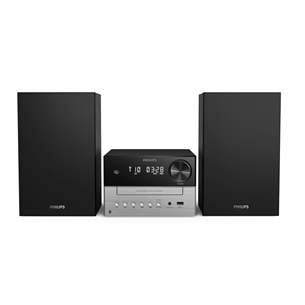 Philips TAM3205, 2.0, must/hõbe - Muusikakeskus TAM3205M2/12