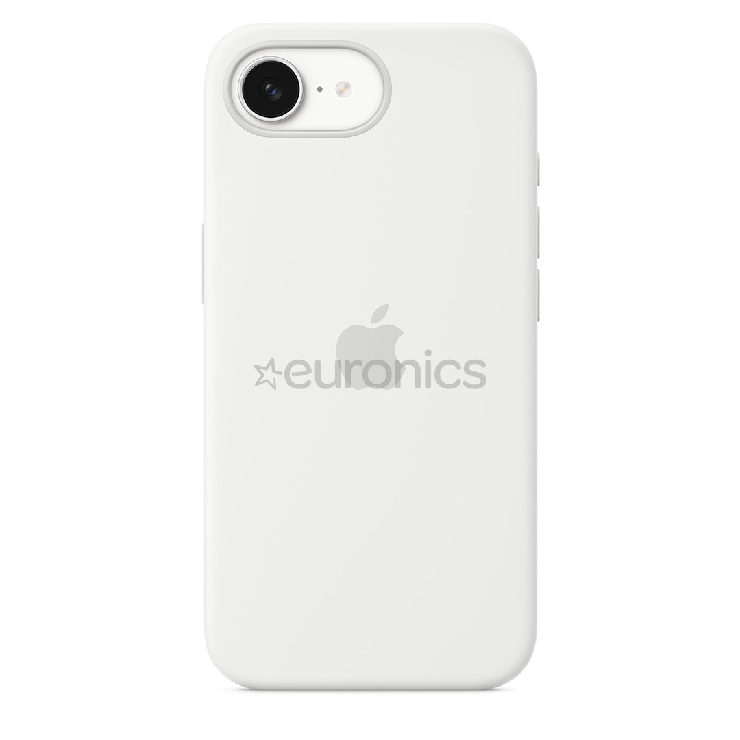 Apple Silicone Case, iPhone 16e, белый - Чехол