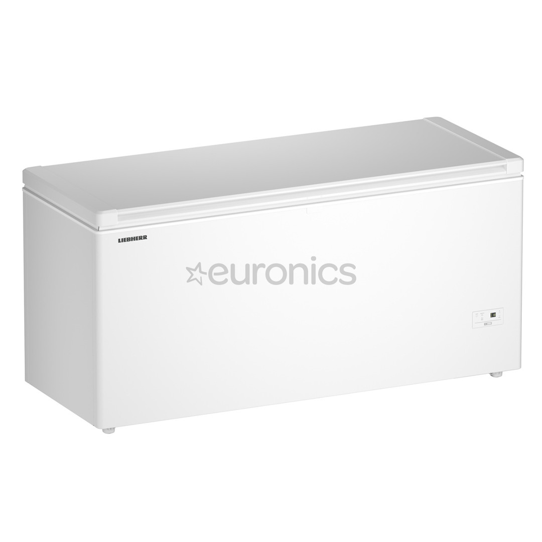 Liebherr, SmartFrost, 497 L, width 167.5 cm, white - Chest freezer