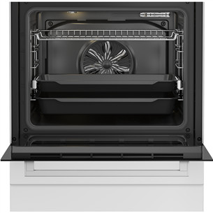 Beko, 72 L, width 60 cm, white - Gas cooker with electric oven