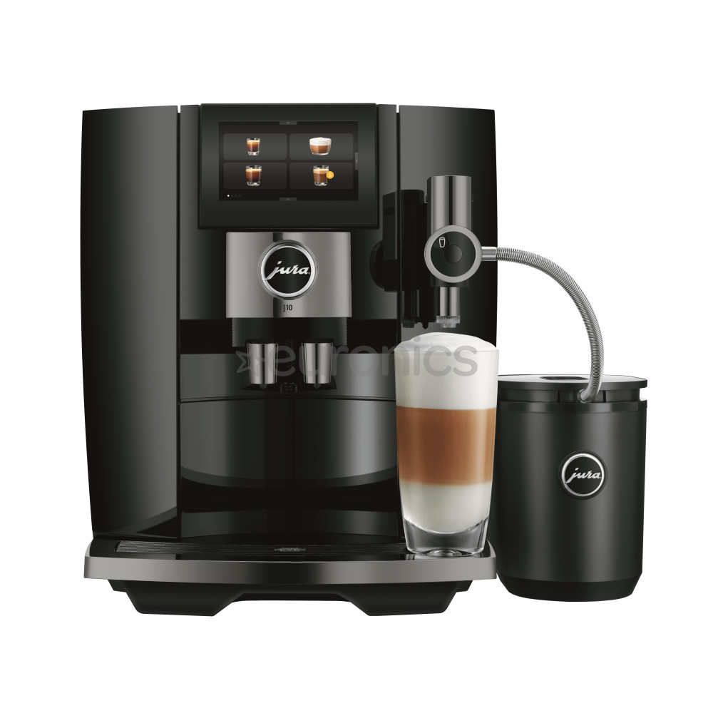 JURA J10 Piano Black - Espressomasin