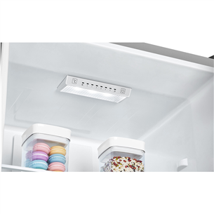 Hisense, NoFrost, 336 L, height 202 cm, black - Refrigerator