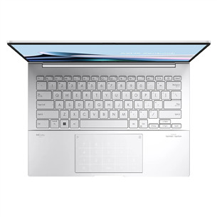 Asus Zenbook 14 OLED, 14'', OLED, Ultra 5, 16 GB, 512 GB, ENG, foggy silver - Notebook