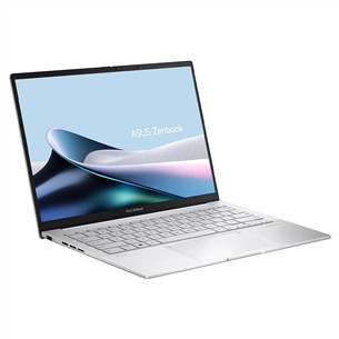 Asus Zenbook 14 OLED, 14'', OLED, Ultra 5, 16 GB, 512 GB, ENG, foggy silver - Notebook