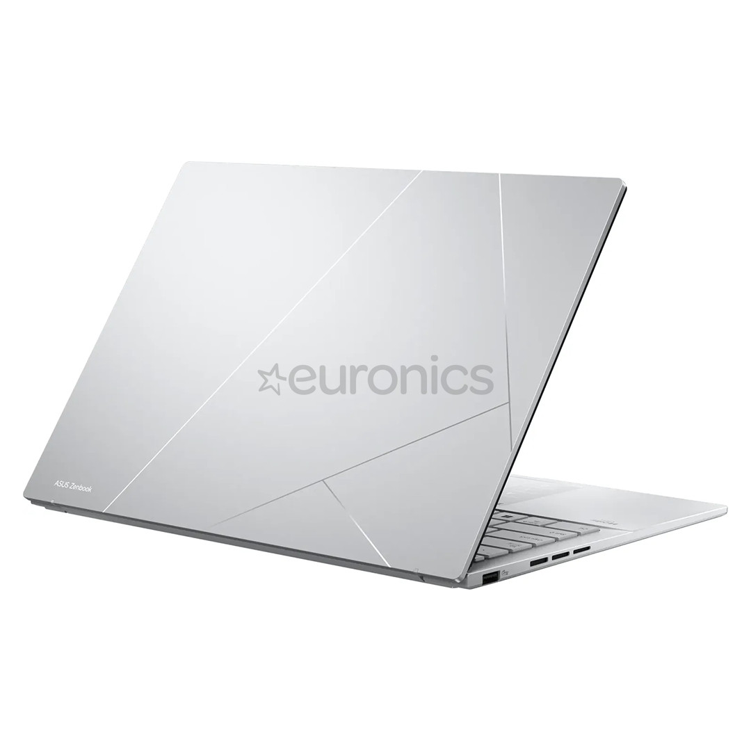 Asus Zenbook 14 OLED, 14'', OLED, Ultra 5, 16 GB, 512 GB, ENG, foggy silver - Notebook