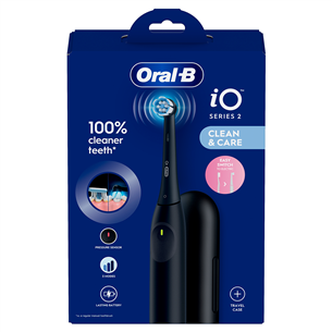 Braun Oral-B iO2, vutlar, must - Elektriline hambahari