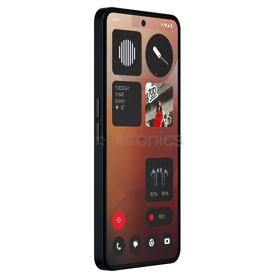 Nothing Phone (3a), 12 ГБ, 256 ГБ, черный - Смартфон