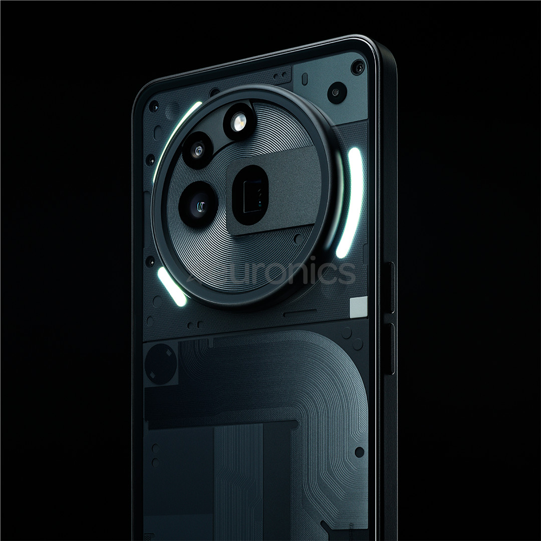 Nothing Phone (3a) Pro, 12 ГБ, 256 ГБ, черный - Смартфон