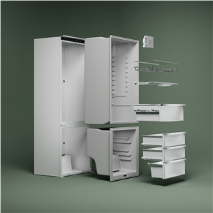 Electrolux 600 Series, No Frost, 269 L, kõrgus 189 cm - Integreeritav külmik