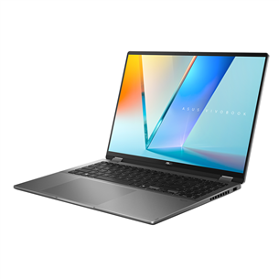 Asus Vivobook 16 Flip OLED, 16'', 3K, OLED, 120 Hz, Ultra 7, 16 GB, 1 TB, ENG, hall - Sülearvuti