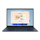 Asus Zenbook 14 OLED, 14'', 3K, OLED, 120 Hz, Ultra 7, 32 GB, 1 TB, ENG, sinine - Sülearvuti