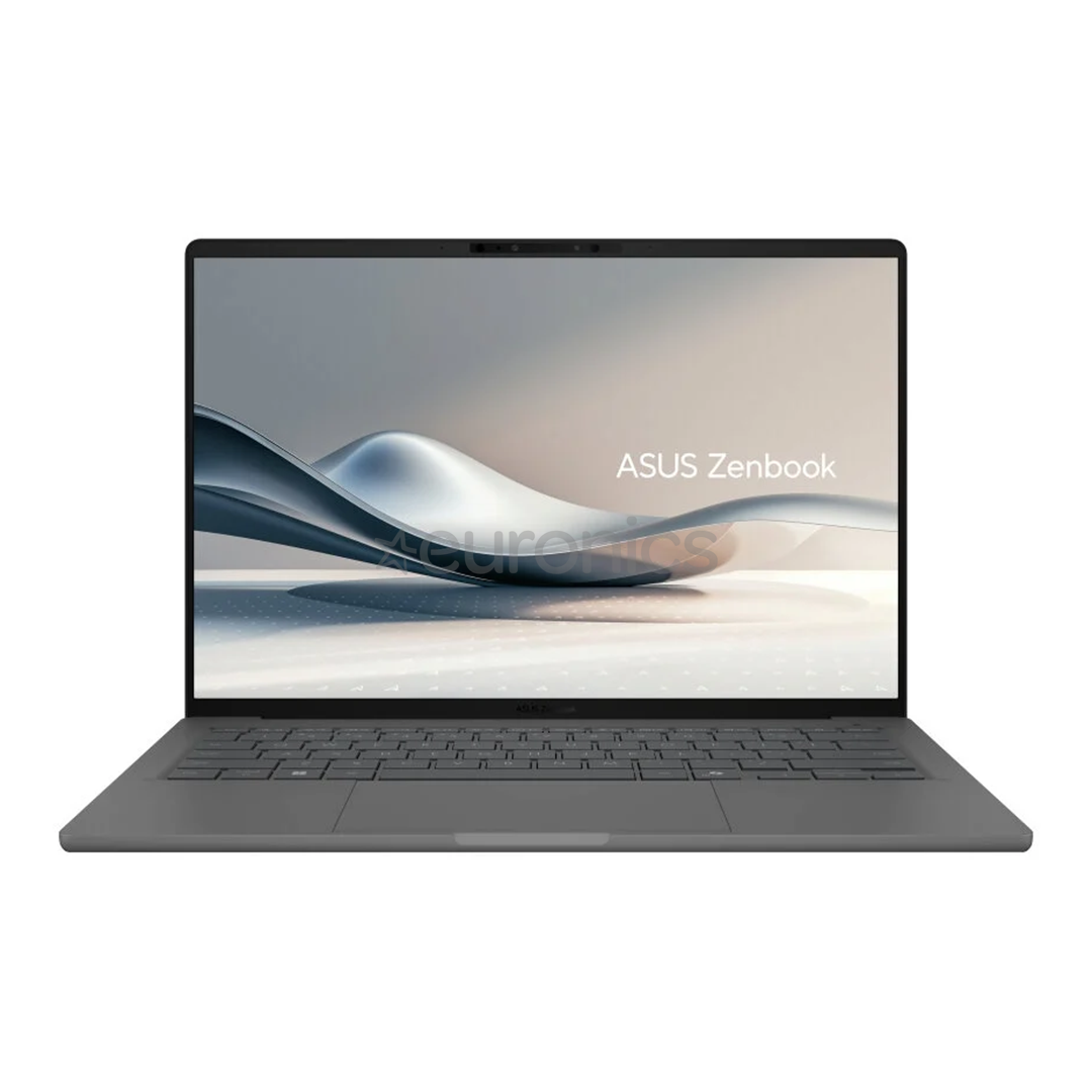 Asus Zenbook A14, 14'', OLED, X Elite, 32 GB, 1 TB, ENG, iceland gray - Notebook