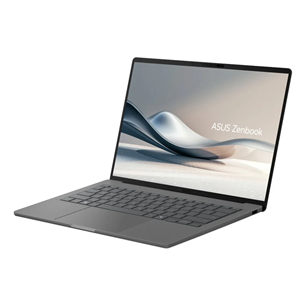 Asus Zenbook A14, 14'', OLED, X Elite, 32 GB, 1 TB, ENG, iceland gray - Notebook