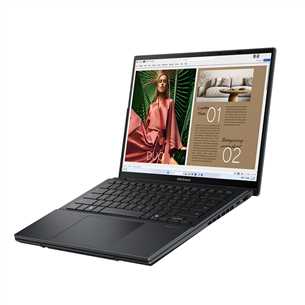 Asus Zenbook Duo OLED, 14'', 3K, OLED, 120 Гц, Ultra 9, 32 ГБ, 2 ТБ, ENG, темно-серый - Ноутбук