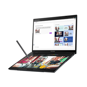 Asus Zenbook Duo OLED, 14'', 3K, OLED, 120 Гц, Ultra 9, 32 ГБ, 2 ТБ, ENG, темно-серый - Ноутбук