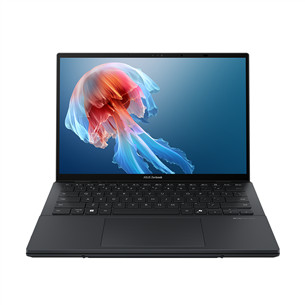 Asus Zenbook Duo OLED, 14'', 3K, OLED, 120 Hz, Ultra 9, 32 GB, 2 TB, ENG, inkwell gray - Notebook