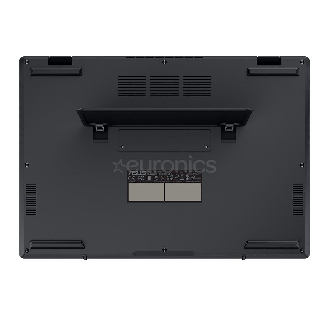 Asus Zenbook Duo OLED, 14'', 3K, OLED, 120 Hz, Ultra 9, 32 GB, 2 TB, ENG, inkwell gray - Notebook