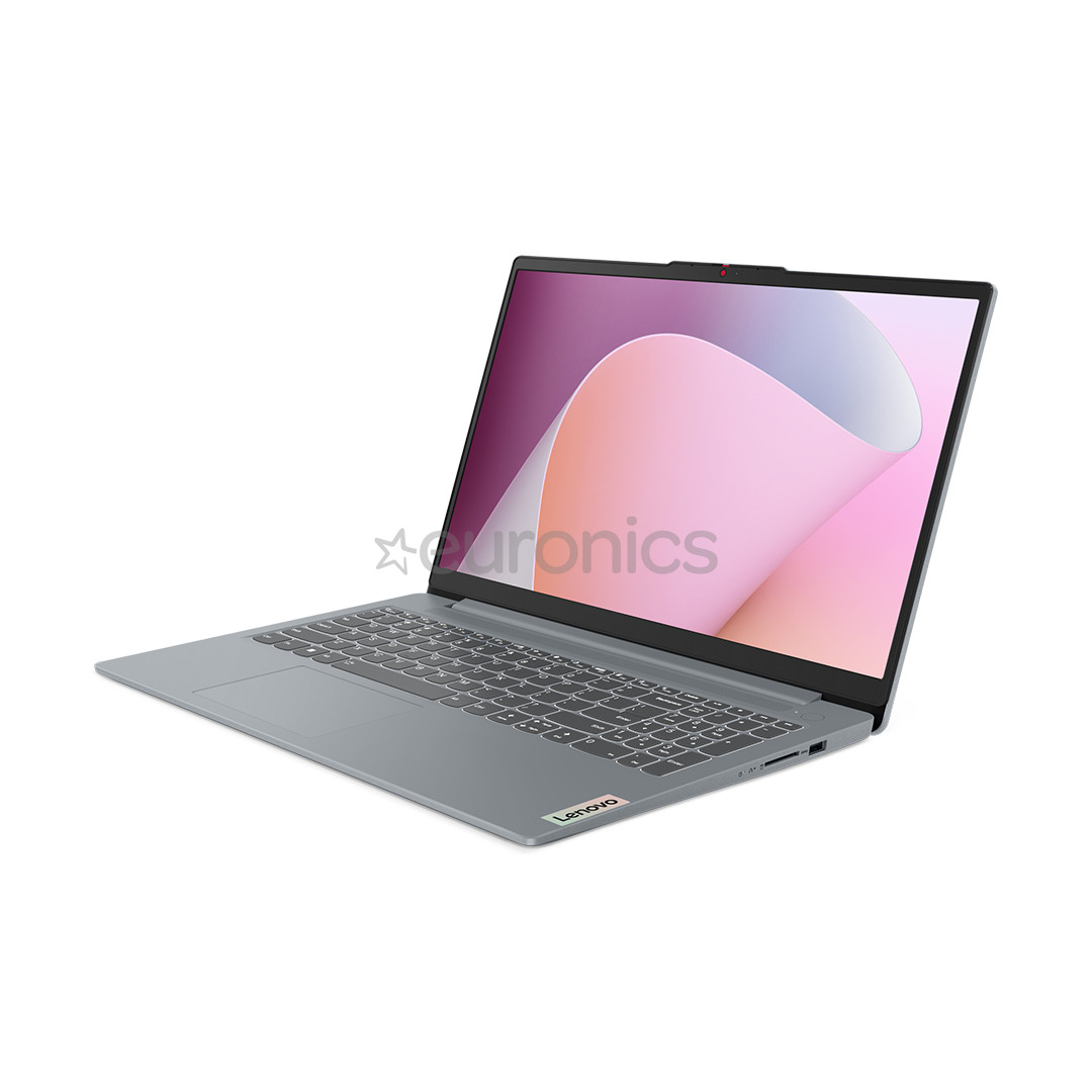 Lenovo IdeaPad Slim 3 15ABR8, 15,6'', TN, Ryzen 5, 16 GB, 512 GB, hall - Sülearvuti
