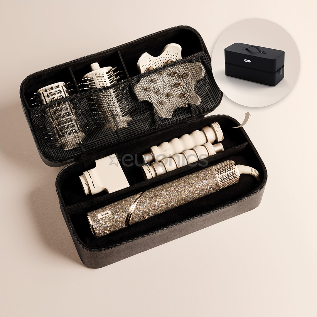 Shark FlexStyle Sparkle Champagne Diamond Limited Edition, 5 в 1, золотистый - Стайлер для волос