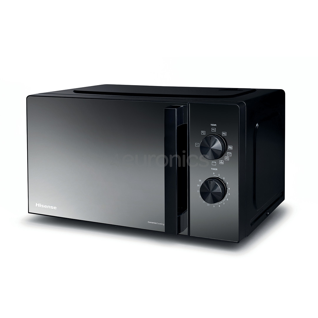 Hisense, 20 L, 700 W, peegel/must - Mikrolaineahi