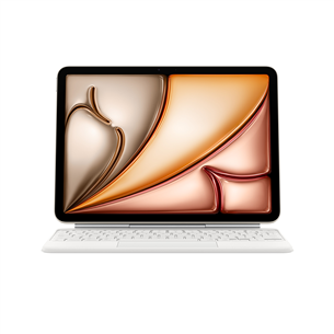 Apple Magic Keyboard, iPad Air 11'' (M3), RUS, valge - Klaviatuur MDFV4RS/A