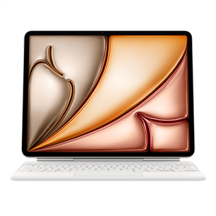 Apple Magic Keyboard, iPad Air 13'' (M3), ENG, valge - Klaviatuur MDFW4Z/A