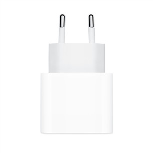 Apple USB-C Power Adapter, 20 W, valge - Laadija MD3J4ZM/A