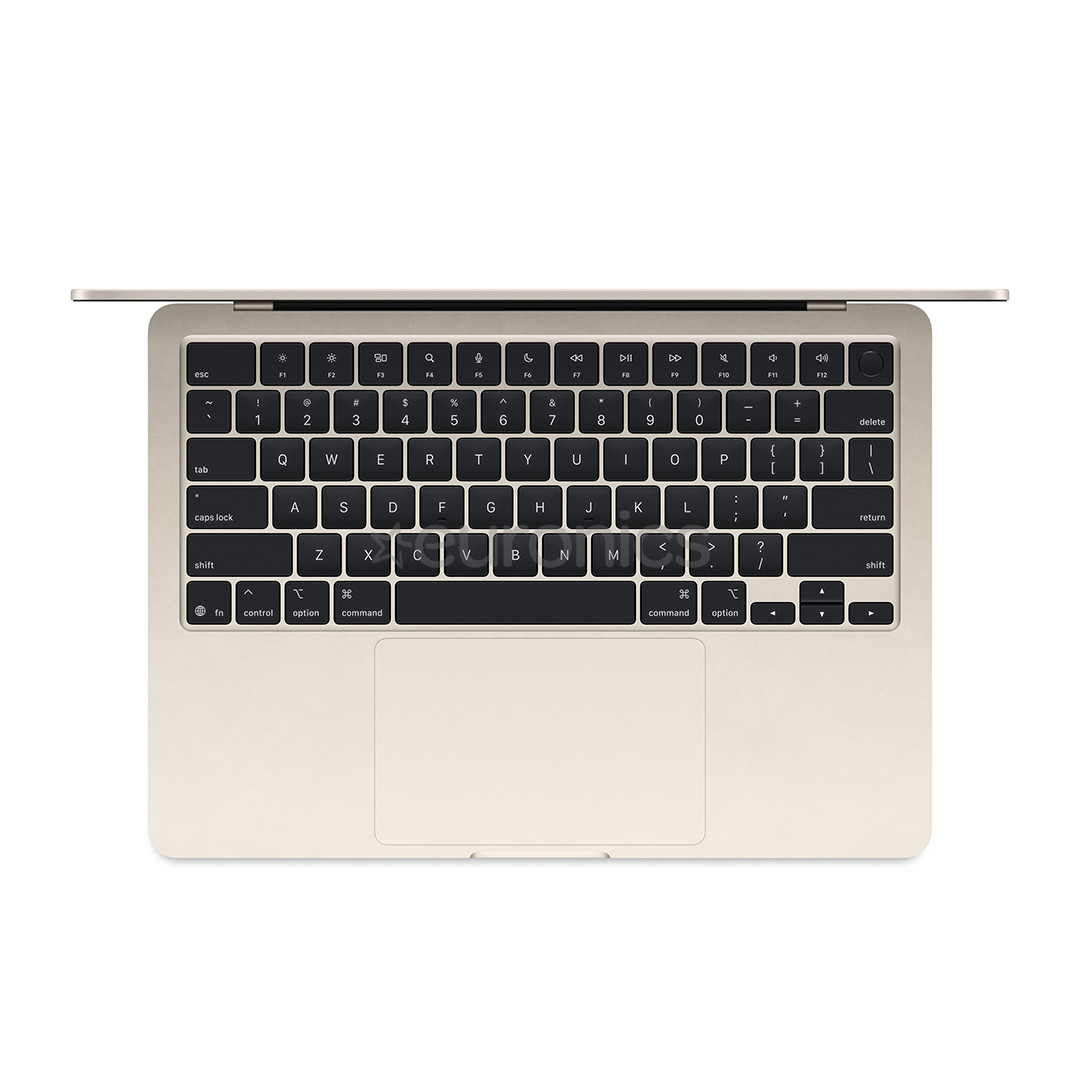 Apple MacBook Air 13 (2025), M4, 10C/8C, 16 GB, 256 GB, ENG, kuldne - Sülearvuti