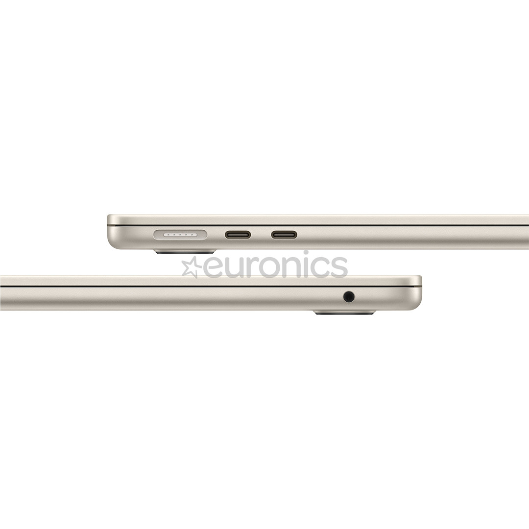 Apple MacBook Air 13 (2025), M4, 10C/8C, 16 GB, 256 GB, ENG, kuldne - Sülearvuti