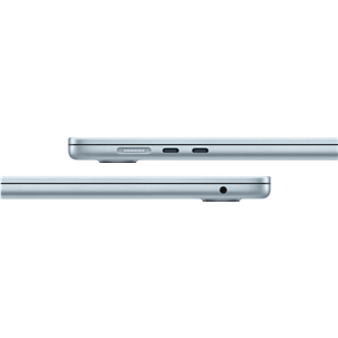 Apple MacBook Air 15 (2025), M4, 10C/10C, 16 GB, 256 GB, ENG, sinine - Sülearvuti
