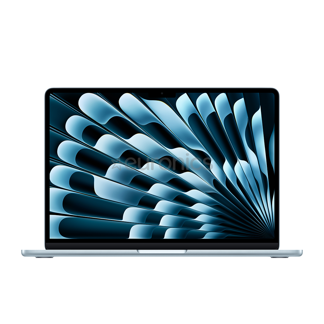 Apple MacBook Air 13 (2025), M4, 10C/10C, 16 ГБ, 512 ГБ, ENG, синий - Ноутбук