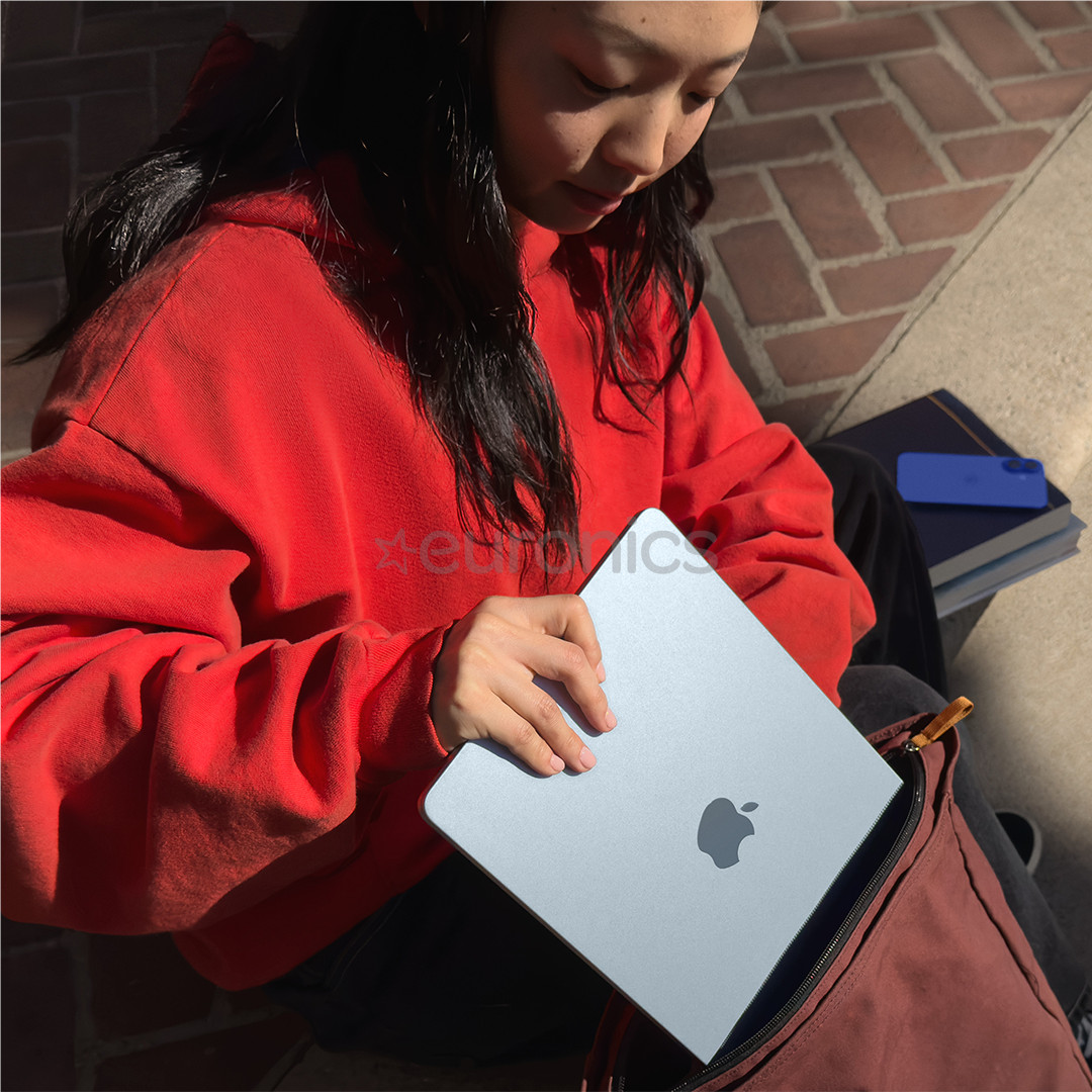 Apple MacBook Air 13 (2025), M4, 10C/10C, 24 GB, 512 GB, RUS, sinine - Sülearvuti