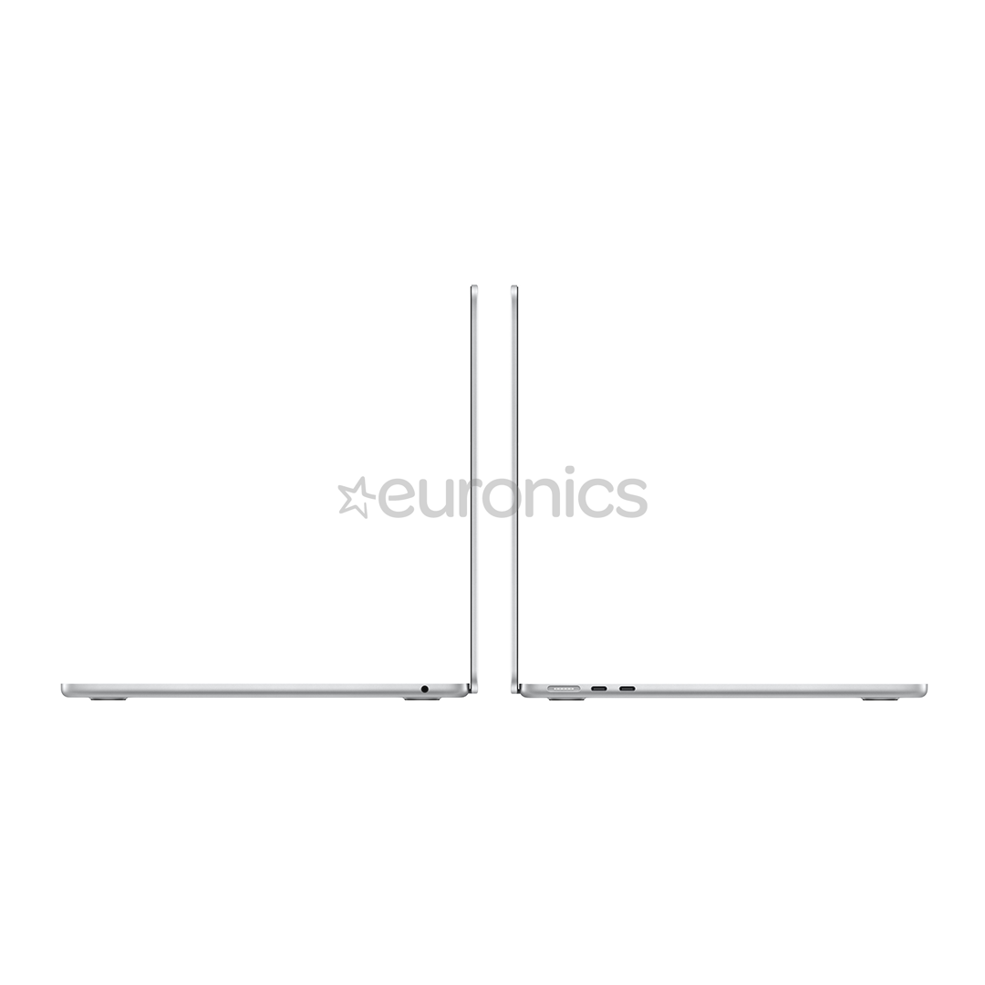 Apple MacBook Air 13 (2025), M4, 10C/10C, 24 GB, 512 GB, ENG, hõbe - Sülearvuti